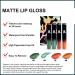 4PCS Halloween Matte Liquid Lipstick Kit | Long Lasting Waterproof Red Lip Gloss | Gothic Festive Lip Color - Buy Online on GoSupps.com