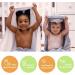 JM Organic Bamboo Hooded Baby Towel - Hypoallergenic & Absorbent - Perfect Baby Gift Set with Washcloth & Laundry Bag - Happy Elephant - Buy Online on GoSupps.com