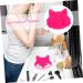 Fox Scrub Makeup Cosmetic Brush Cleaning Mat Portable Washing Tool Makeup Cleaning Mat Hair Brush Cleaner Makeup Brush Cleaner Mat Makeup Brush Cleaning Pad Makeup Brush Scrubber 17x15cm Rosy - Buy Online on GoSupps.com