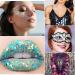 24 Boxes Holographic Nail Sequins Nail Art Glitter Flakes Sparkles Ultra-thin Iridescent Heart Butterfly Smile Face Star Round Patterns Glitter Sticker Decals for Nail Art Decoration - Buy Online on GoSupps.com