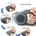 CONTINUAL Retractable Dog Lead 5M Long Line Extendable Dog Leads with Non-Slip Handle for Small Dogs Strong Nylon Tape Dog Leash One Hand Brake Button Pause Lock Grey - Buy Online on GoSupps.com