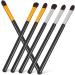 Beatifufu 6pcs Handle Horse Makeup Eye Bristles Blending Professional Handles with for Miss Plastic Hair - Buy Online on GoSupps.com