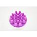 Zyllion Scalp Massager Dandruff Brush - Exfoliating Shampoo Scrubber for Hair Growth (Purple) - Buy Online on GoSupps.com