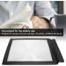 KENANLAN A4 Magnifier: Full Page Reading Magnifying Glass for Books, Menus, Newspapers - Buy Online on GoSupps.com