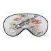 Sleep Mask Fish Japanese Carp Leaves Flower Light Blocking Sleeping Eye Mask Eye Cover with Adjustable Strap Eye Sleep Shade Cover