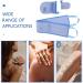 ARTIBETTER Moufles sans Doigts Bleu Bande Dorsale Moufles Doigts et en Tissu Pelucheux Kit Pratique pour Autobronzant Lotion Soin Peau Adultes et Femmes - Buy Online on GoSupps.com