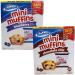 Hostess Mini Muffins Combo Pack - 8.25 oz (2 Pack, 40 Mini Muffins) - Buy Online on GoSupps.com