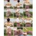 Massage Roller Back with Handle - Maderotherapy Set for Anti-Cellulite - 2-Piece Natural Wood Massage Device for Neck Legs and Body - Buy Online on GoSupps.com