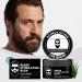 Natural beard butter for men moisturizing and revitalizing organic butter for growth for daily grooming after winter care winter travel dates social occasions - Buy Online on GoSupps.com