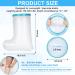 VESKIMER Extra Wide Waterproof Leg Cast Cover for Shower Adult XL - Reusable Watertight Foot Protector - Perfect Fit for Leg, Foot, Ankle - Buy Online on GoSupps.com