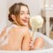Exfoliating Loofah on a Stick Back Scrubber for Shower Long Handle Shower Sponge for Men and Women - Buy Online on GoSupps.com
