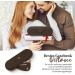 Qetlavee Silicone Makeup Bag & Brush Container Set | Portable Travel Essentials with Magnetic Snap Design (Brown) - Buy Online on GoSupps.com
