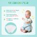 6 Pack Reusable Cloth Diapers Inserts for Baby - Absorbent Washable Liners Pocket Diapers - WARMTOBABY - Buy Online on GoSupps.com