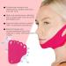 Double Chin Strap - Firming Chin Sheet Masks | Vline Face Lifting Chin Masks | 5 Ear-hanging V-face Masks | Double Chin Ma-sk for Skin Firming and Tightening Double Chin Jawline for Women & Men - Buy Online on GoSupps.com