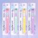 3-Sided Soft Bristle Toothbrush for Adults - Gentle Clean Travel-Friendly Purple - Buy Online on GoSupps.com