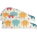 Cartoon Elephant Hair Towel 2 Pack - Super Absorbent Quick Dry Hair Turbans for Women & Girls - Buy Online on GoSupps.com