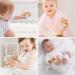 Wooden Rattle for Babies | BPA-Free Teething Ring | Sensory Toy for Newborns - Buy Online on GoSupps.com