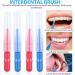 100 Interdental Brushes for Superior Oral Hygiene | Intermediate Brushing Tool with Lid - Perfect for Home Use - Buy Online on GoSupps.com