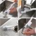 2PCS Dish Brush Set Kitchen Cleaning Brush for Corners and Edges Bottle Bathroom Grout Scrub Brushes Sink Brushes with Handle for Cleaning Small Spaces Dishes Household Use - Buy Online on GoSupps.com