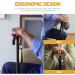 COHEALI Walking Stick Wrist Strap Cane Wrist Strap 4Pcs Walking Stick Hand Wrist Strap Lanyards Anti-lost Phone Walking Pole Straps Stylish Wrist Straps for Walking Sticks and Canes Black 28x2cm - Buy Online on GoSupps.com