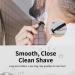 Matte Black Double Edge Safety Razor + 10 Platinum Coated Blades | Men's Single Blade Shaving Razor | Travel Essential for Women | Reusable - Buy Online on GoSupps.com