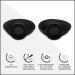 FDA Compliant Super Sunnies Slim Flex UV Eye Protection Tanning Goggles Eyeshields - Black - Buy Online on GoSupps.com