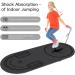 LERYG 8mm Jump Rope Mat - Durable Non-Slip Exercise Mat for Home Gym - 55 x 24 inches, Gray - Buy Online on GoSupps.com