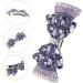 MAGICLULU Purple Crystal Hairpin for Women on Back of Head Decorative Hair Clip Bride Hair Clips Rhinestone Hair Clips Crystal Hair Accessories Clips for Hair Small Hair Clips Hair Barrette - Buy Online on GoSupps.com