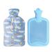 Drizzle Pink Hot Water Bottle Hot Water Bag Cover Opaque Premium Classic Rubber Bottle Great for Pain Relief Cloud