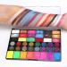 KARLOR KARLOR 42 Colors Face Palette with Brush 18 Matte Face Colors + 16 Glitter Colors + 8 Neon UV Colors for Face Paint Face Pa