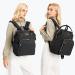 KONO Baby Diaper Bag - Multifunctional Nappy Backpack with Large Capacity & Stroller Straps - Black - Buy Online on GoSupps.com