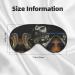 American West Rodeo Hat Sleep Mask - Adjustable Breathable & Fashionable Eye Mask for Comfortable Sleep | International Shipping Available - Buy Online on GoSupps.com