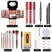 All-in-One Makeup Kit for Women: 54 Color Eyeshadow Palette Eyeliner Mascara Brushes & Lipstick - Shop Internationally - Buy Online on GoSupps.com
