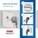 Reer Socket Protector - Child-Safe Original White 20 Pieces - International Shipping Available - Buy Online on GoSupps.com