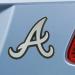 Atlanta Braves 3D Chrome Metal Auto Emblem - Officially Licensed by FANMATS 26508 - Buy Online on GoSupps.com