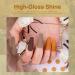AUBSS Autumn Gel Nail Polish Set - 6 Stunning Colors for Winter | Gold Glitter, Brownish Orange, Brown | Soak Off LED Gel Kit for Nail Art | Perfect Manicure Gift for Women - Buy Online on GoSupps.com