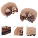 Beavorty 2 Pairs bear ear hair clip hair style hairdo bear ears hair clips hairpins hair for women ladies headbands fluffy animal ears hair accessories for girls hair accessories cute - Buy Online on GoSupps.com