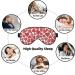Buy Hearts Print Sleep Eye Mask - Soft Eyeshade with Elastic Strap for Comfortable Night Sleeping & Travel - Buy Online on GoSupps.com