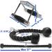 Yes4All Tricep Press Down Cable Machine Attachment Set with Double D Handle and Tricep Rope - Buy Online on GoSupps.com