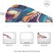 Angry Sharks Hair Towel 2 Pack | Super Absorbent Quick Dry Hair Turbans for Women & Girls - Buy Online on GoSupps.com