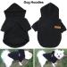 Hualisiji 3XL Black Dog Hoodie - Warm & Lightweight Sweatshirt for Big Dogs | Soft Texture & Easy to Wear - Buy Online on GoSupps.com