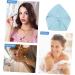 Cabilock Quick Drying Shower Cap Shower Cap Large Hair Cap Towel Turban Shower Essentials for Women Turbans for Women Bath Shower Cap Hair Drying Towel Quick Drying Bath Cap Head Bath Cap Blue 65.00X25.00X0.50CM - Buy Online on GoSupps.com