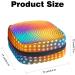Buy Women's Bonds Storage Bags - Colorful Abstract Circle Points Period Kit | Portable Feminine Product for Women & Girls - Buy Online on GoSupps.com