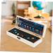 Solar System Crystal Ornament Set - 9 Planets Statue with Wooden Stand | Home D cor & Mineral Display - Buy Online on GoSupps.com