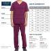 Cherokee Men Scrubs Pant Natural Rise Jogger with Zip Cargo Pocket - Medium Black | WW012 - Buy Online on GoSupps.com