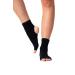 Dresp Yoga socks with anti-slip |Stulps for dance and sport |Yoga toe -free |Fixed cotton |Warm |Toe -free and free of charge |Elegant yoga sock-cotton mix 36-38 black