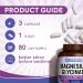 Magnesium Glycinate Supplement for Sleep, 2130 mg Chelated Magnesio Glycinate (240 mg Elemental Magnesio), Small Capsules for Kids & Adults, Easy to Swallow 240 Capsules - Buy Online on GoSupps.com