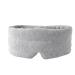 SHETIAN 100% Handmade Cotton Sleep Mask Blackout -Comfortable Blackout Sleep mask Adjustable Travel Breathable Eye Mask Ladies Men Children Night Companion Eye Mask (Upgraded Gray Modal)