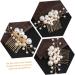 FOMIYES Pearl Comb Pearl Hair Clips Bride Hair Comb Bridal Headpieces for Wedding Hair Bling Wedding Hair Jewelry Pearls Headpiece Bridal Hair Gold Tiara Accessories Miss The Flowers Alloy - Buy Online on GoSupps.com