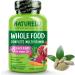 NATURELO Whole Food Multivitamin - Multivitamin for Women 50 - 240 Vegan Capsules